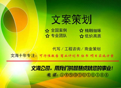 用心专注成就专业 昌吉专注投标书服务与咨询策划纪实